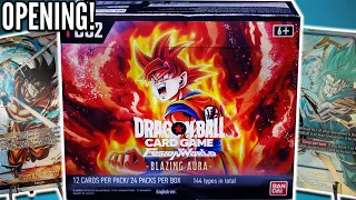My BROKEN Dragon Ball Fusion World Booster Box Opening! (Blazing Aura)