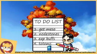 How I am Preparing for Hyper Burning | MapleStory | GMS | Reboot