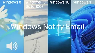 Windows 8 vs. Windows 10 Build 10074 vs. Windows 10 vs. Windows 11 System Sounds
