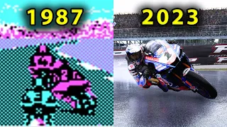 Evolution of SBK Superbike Games (1987-2023)