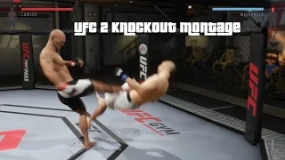 EA Sports UFC 2 - Knockouts Montage - BETA