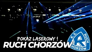 LASER SHOW - RUCH CHORZÓW VS ŚLĄSK WROCŁAW (28.10.2023)