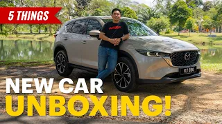 Checking out our new 2024 Mazda CX-5 facelift for the 1st time! From RM147k - AutoBuzz