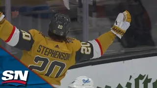 Golden Knights' Chandler Stephenson Scores In Opening Minute For Early Lead In Game 5 vs. Jets