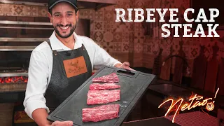 Como retirar em casa o corte Ribeye Cap Steak do bife Ancho! | Netão! Bom Beef #92