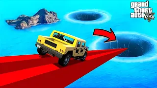 725.524% People Get Fall In water  in This Impossible Car Parkour Race Of GTA 5!