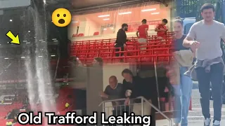 see how Old Trafford leaking,heavy fl00ding after Arsenal, EMBARRASSMENT to Manchester United