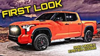 Everything New About The Next Generation 2022 Toyota Tundra - And The Hidden Easter Eggs