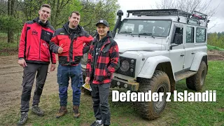 Defender z Islandii odwiedza Terenwizję.