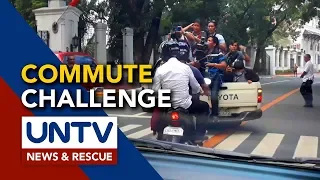 Commute Challenge: Panelo inabot ng 4 na oras  papuntang Malacañang