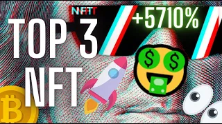 TOP 3 PROJEKTY NFT z OLBRZYMIM POTENCJAŁEM w 2021 - *UKRYTE ALTCOINY* IDEALNE na Sezon NFT?!