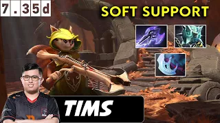 Tims Hoodwink Soft Support - Dota 2 Patch 7.35d Pro Pub Gameplay