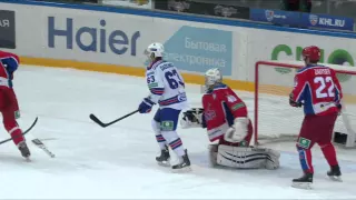 SKA @ CSKA 01/22/2015 Highlights / ЦСКА - СКА 1:3