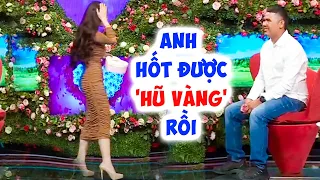 Cô nàng XINH NHƯ HOA HẬU dáng cực hút bạn trai HỐT ĐƯỢC 'HŨ VÀNG' bạc tỷ rồi - Hẹn Hò Quyền Linh