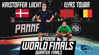 Kristoffer Liicht (DNK) vs Ilyas Touba (MOR/BE)  | Panna Knock Out World Finals 2022 1/4 Final