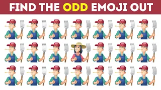 HOW GOOD ARE YOUR EYES NO.271 | Find the odd emoji out | Emoji Puzzle Quiz