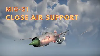 MIG-21S CAS with S24s | War Thunder