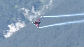 Rafale Solo Display à Courchevel