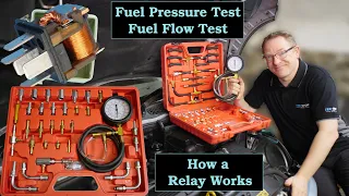 Fuel Pressure Test on MINI R50 - Relay Test - Draining Fuel Tank - also running a fuel flow test 🚗🚗