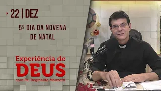 Experiência de Deus | 22-12-2020 | 5º Dia da Novena de Natal