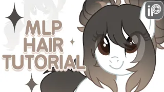 *✧･ﾟ:* MLP TUTORIAL 2┆how to draw/add hair on ibis paint x ⋞