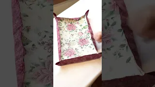 Easy self-binding technique! 🤩Watch the full Self-Binding Placemats tutorial on our channel!