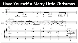 Jacob Collier & Tori Kelly - Have Yourself a Merry Little Christmas (Transcription)