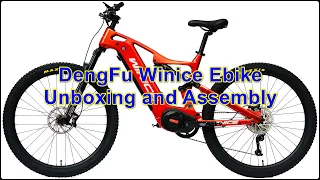 DengFu Winice Ebike Unboxing and Assembly Video