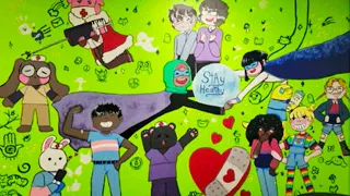 Hateful Parents See SATAN in Student's "Stay Healthy" Mural