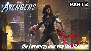 Marvel‘s Avengers Ps4 Gameplay Deutsch Part 3 - Die Entwicklung von Ms.Marvel