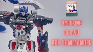 Unboxing: Dr. Wu - Ape Commander (T Beast Optimus Primal)
