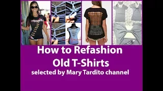 45+ DIY Ideas How to Refashion T-Shirts for Summer