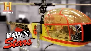 Pawn Stars: 1975 Kavan Alouette 2 RC Helicopter (Season 14) | History