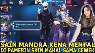 SAIN MANDRA KENA MENTAL DI TOURNAMENT DI PAMERIN SKIN MAHAL SAMA CEWE CANTIK ! SKIN JUJUTSU KAISEN ?