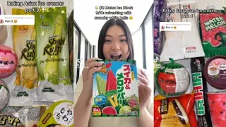 rating Asian ice cream🍦. tiktok