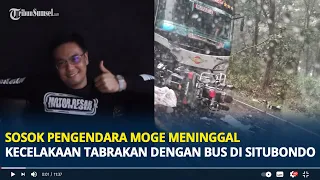 Sosok Pengendara Moge Meninggal Kecelakaan Tabrakan dengan Bus di Situbondo