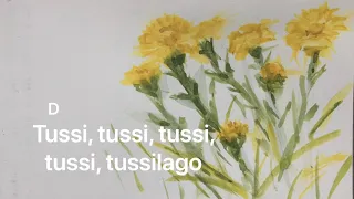Vårsånger barn: Vårblommor, Tussi tussi tussilago (med text och ackord)