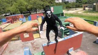 KILLER CLOWN vs PARKOUR POV