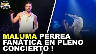 MALUMA PERREA FANÁTICA EN PLENO CONCIERTO !