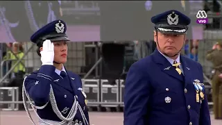 Gran Parada Militar Chile 2017 Escalón de la Aviación Final (11/13) HD 720p