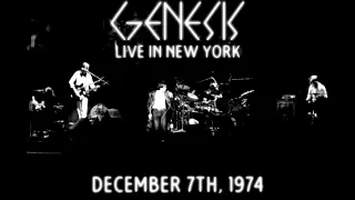 Genesis - Live in New York - December 7th, 1974