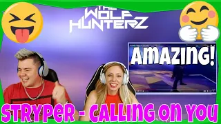 Stryper - Calling On You (HD) THE WOLF HUNTERZ Jon and Dolly Reaction