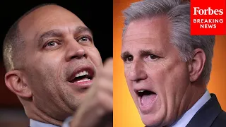 JUST IN: Jeffries Holds Press Briefing After McCarthy Blocks Schiff, Swalwell Committee Assignments