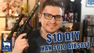 Turn a $10 Airsoft Gun into a Replica Han Solo DL-44 Blaster with 3D Printing