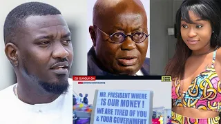 JOHN DUMELO,AFIA ODO AND OTHER STARS LEADS  DEMO CONCERNING THE HARDSHIPS GHANAIANS HAS BEEN GOING