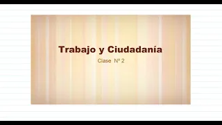 Trabajo y Ciudadania : Marx + Conceptos de trabajo