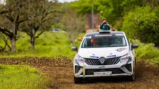 Rallye terre castine, es10 Thomas eustaquio/ Pauline COMPOZIEUX clio rc5 caméra embarqué