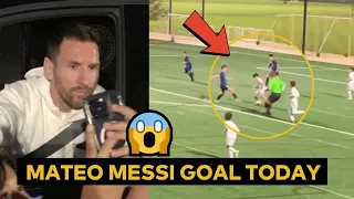 Mateo Messi goal for Inter Miami today