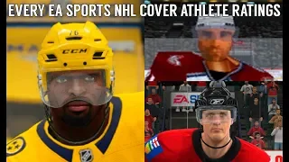 Every EA Sports NHL Cover Athlete Overall Ratings! (NHL Hockey - NHL 19)