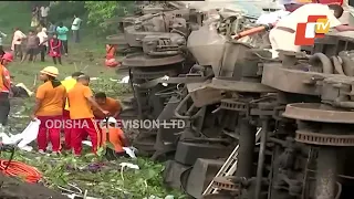 Odisha Train Mishap | Rescue operations in full swing at accident site in Bahanaga